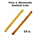 10 Membrana Flex Cable L Placa Base De Nintendo Switch Lite