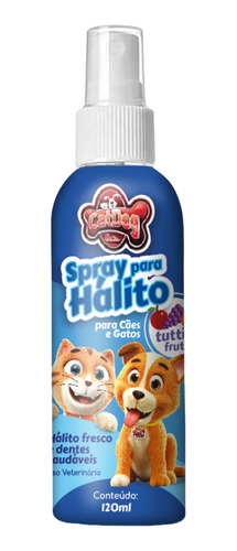 Spray Mau Hálito Cachorro Gato Catdog Pet 120 Ml Sabores 