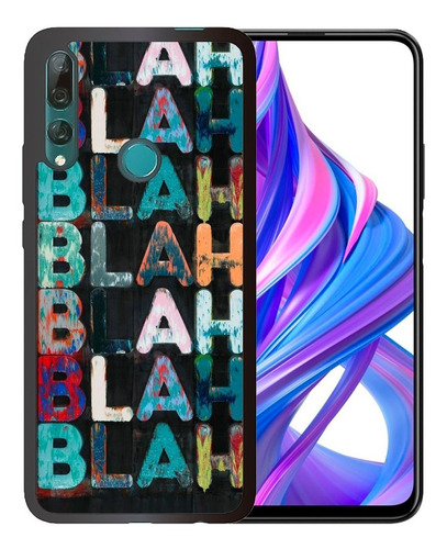 Funda Huawei Y9 Prime / Honor 9x Tpu Uso Rudo Blah Blah Blah