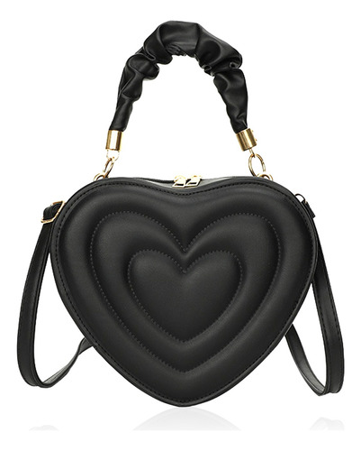 Bolso De Forma De Corazón De Mano Bandolera Moda Para Mujer