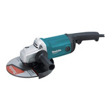 Esmeriladora Angular Makita Mt M0921 Color Turquesa 2200 W 110 V + Accesorio