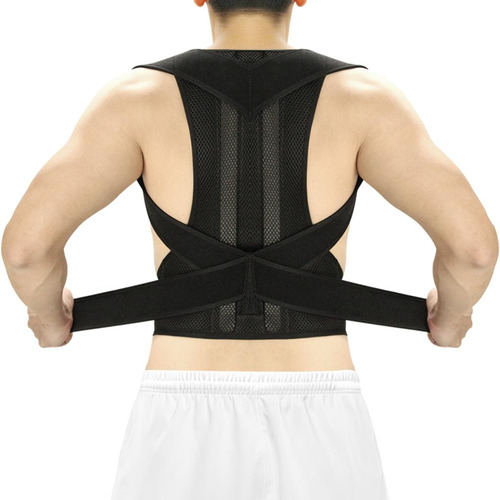 Corrector Postura Espalda Con Placa Soporte Ajustable Unisex