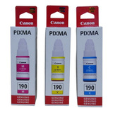 1 Tinta Color Original Canon Gi-190 G1100 G1110 G2100 G2101