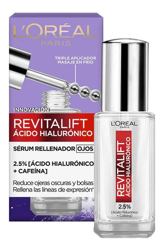 Serum Contorno Ojos Revitalift A.hialurónico L'oreal  X20ml