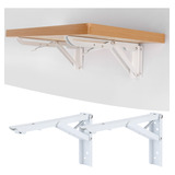 2 Soportes Plegables Triangulares Para Pared, Estante Y Mesa