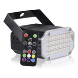 Flash Estroboscópico Led Led Rgb Dj Party Activado Por Sonid