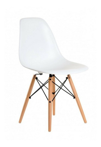 Sillas Eames Dsw Clasica / Palo Piña 