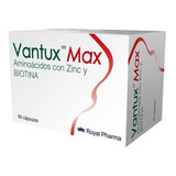 Vantux Max Aminoacidos Con Zinc Y Biotina X60cap.