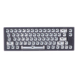 Kit De Teclado Mecánico Personalizado De 66 Teclas, 65%, 66