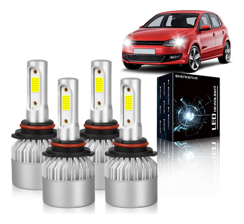 Kit De Faros Led Auto 16000lm 120w Para Para Gmc Csp Chips