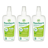 Pack X3 Repellwork Repelente Loción Spray 100ml