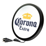 Luminoso Led Corona Logo Bivolt 28cm Personalizado L010