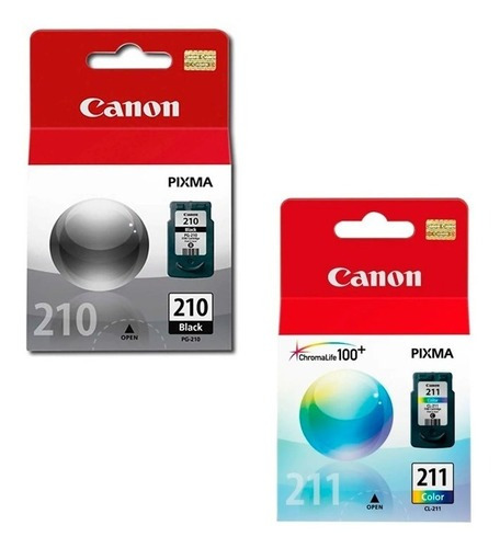 Combo Canon  Pg-210  Cl-211 Negro Color