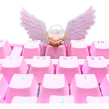 Kelendle Keycap Personalizado Angel Wing Pbt Keycap Perfil