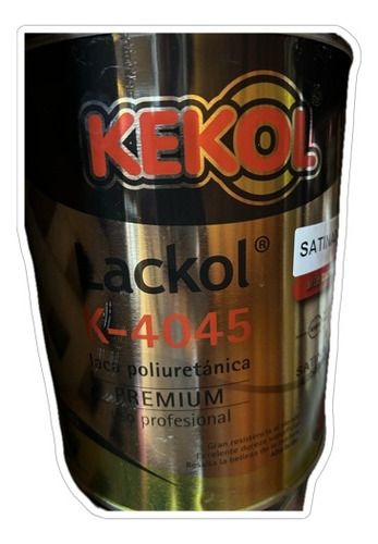 Laca Poliuretanica Para Pisos De Madera Satinada, Kekol, 4l