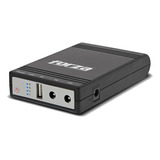 Cargador Portatil + Ups Forza Dc-140usb  5v 9v & 12v Dc Mini