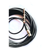 Cable Para Microfono De Xlr A Plug Mono 6.3 De 5 Metros