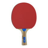 Pack De 4 Raquetas De Ping Pong Gim 15raquet056ch Roja Cóncavo