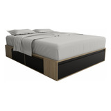 Box De Cama Cajonera Y Zapatero Base Sommier 1,60 Mts.