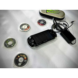 Psp 3001 Sony Com 5 Jogos Originais E Outros No Memory Stick