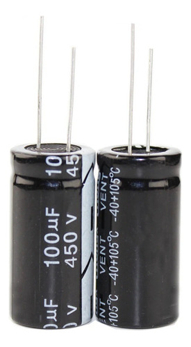 Capacitor Eletrolítico 100uf / 450v