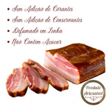 Bacon Artesanal Suíno Defumado Natural Sem Conservantes 1kg