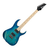 Guitarra Electrica Ibanez Rg421ahm-bmt Azul Sombreado
