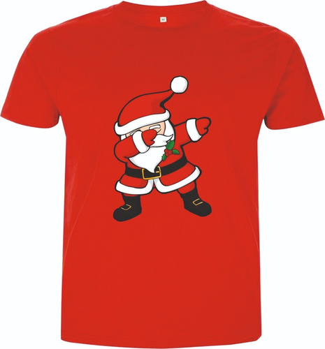 Camisetas Navideñas Navidad Papa Noel Santa Claus Rock