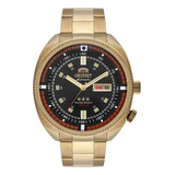 Relógio Orient Masculino Automático F49gg002 P1kx Dourado