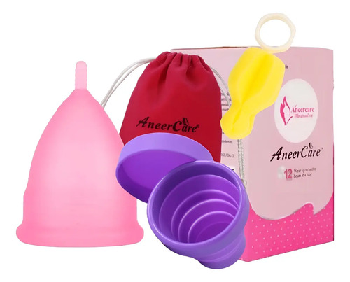 Copa Menstrual Fda Certificada Silicón Médico Vaso +bolsita | Meses sin interés