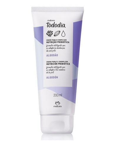 Natura Tododia Algodón Crema Para El Cuerpo 200ml