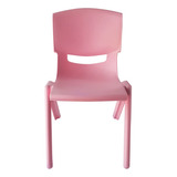 Silla De Plástico Para Niños Súper Resistente-apilable Rosa