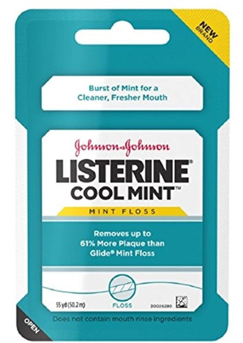 Hilo Dental Listerine, Cool Mint 55 Yardas