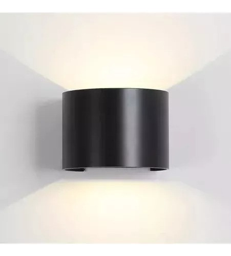 Luz Foco Aplique De Pared Led 10w Para Exteriores E Interior