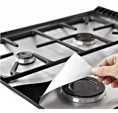 Pack X2 Papel Protector Lamina Aluminio Encimera Cocina50x60