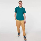 Polera Oakley Rounded Hombre Verde