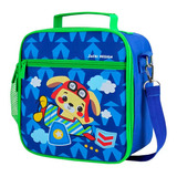 Lancheira Térmica Infantil Bolsa Necessaire Menino Masculina Cor Azul-claro