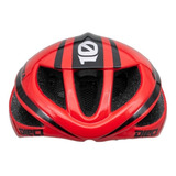 Casco Dieci Italia Galactika Ciclismo Ruta Triatlon Rosso