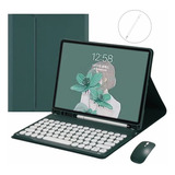 Funda Teclado Mouse Para Galaxy Tab S8+ S7 Fe S7+ 12.4''