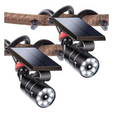 Drawgreen Luces Solares De Movimiento Para Exteriores De 2 L