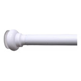 Barral Para Cortina De Baño Blanco/beige De 1,60 A 2,60 Mts