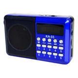 Mini Rádio Bolso Fm Bluetooth Portátil Display Recarregável