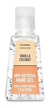 Gel Mão Pocketbac Bactericida Bath Body Works Vanilla Coconu