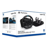 Kit Volante E Pedais G923 Para Ps5 Ps4 E Pc Logitech G923