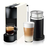 Cafetera Nespresso Essenza Mini C30 Automatica Con Aeroccino Blanca 19 Bares Para Capsulas Monodosis 220v