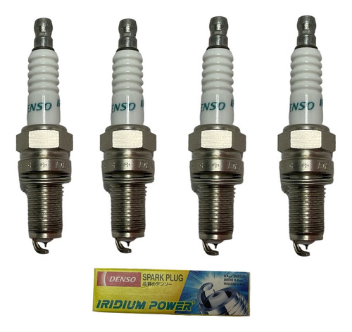 4bujías Chevrolet Spark 10-15 Fiat 10-15 Toyota Avanza 07-13