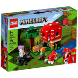 Blocos De Montar Lego Minecraft Casa Cogumelo 272 Pça 21179 