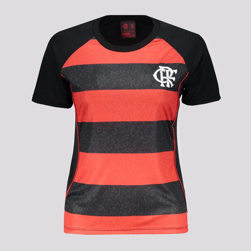 Camiseta Flamengo Metaverse Feminina Listrada