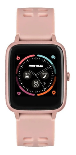 Relógio Smartwatch Mormaii Life Rosa