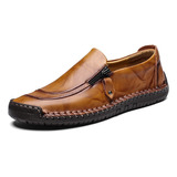 Hombre Mocasines Zapato Caballero Flexi Casual Cuero Calzado